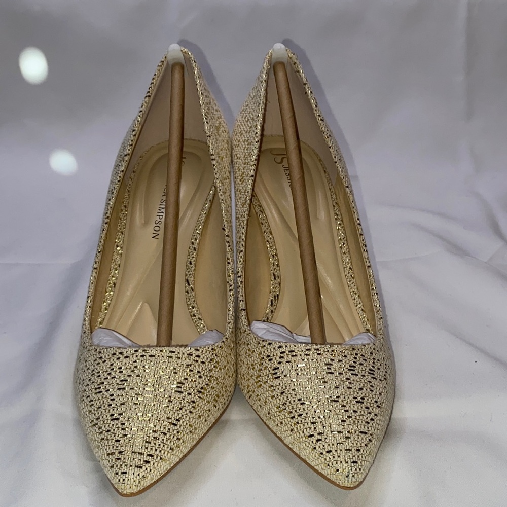 JS‎ Jessica Simpson Apelhan Womens Pointed Closed Toe Stiletto Heel Pumps - Picture 4 of 11